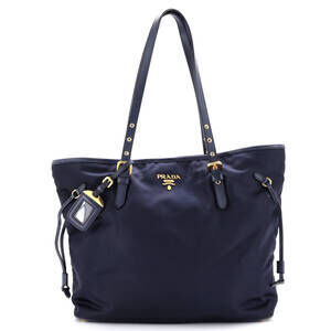 Prada Belted Tote Tessuto And Leather #237219P92B